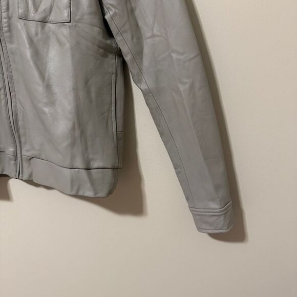 Vees Women’s 100% Lamb Leather Angel Wings Flight Aviator Bomber Jacket Sz Small - Picture 5 of 8
